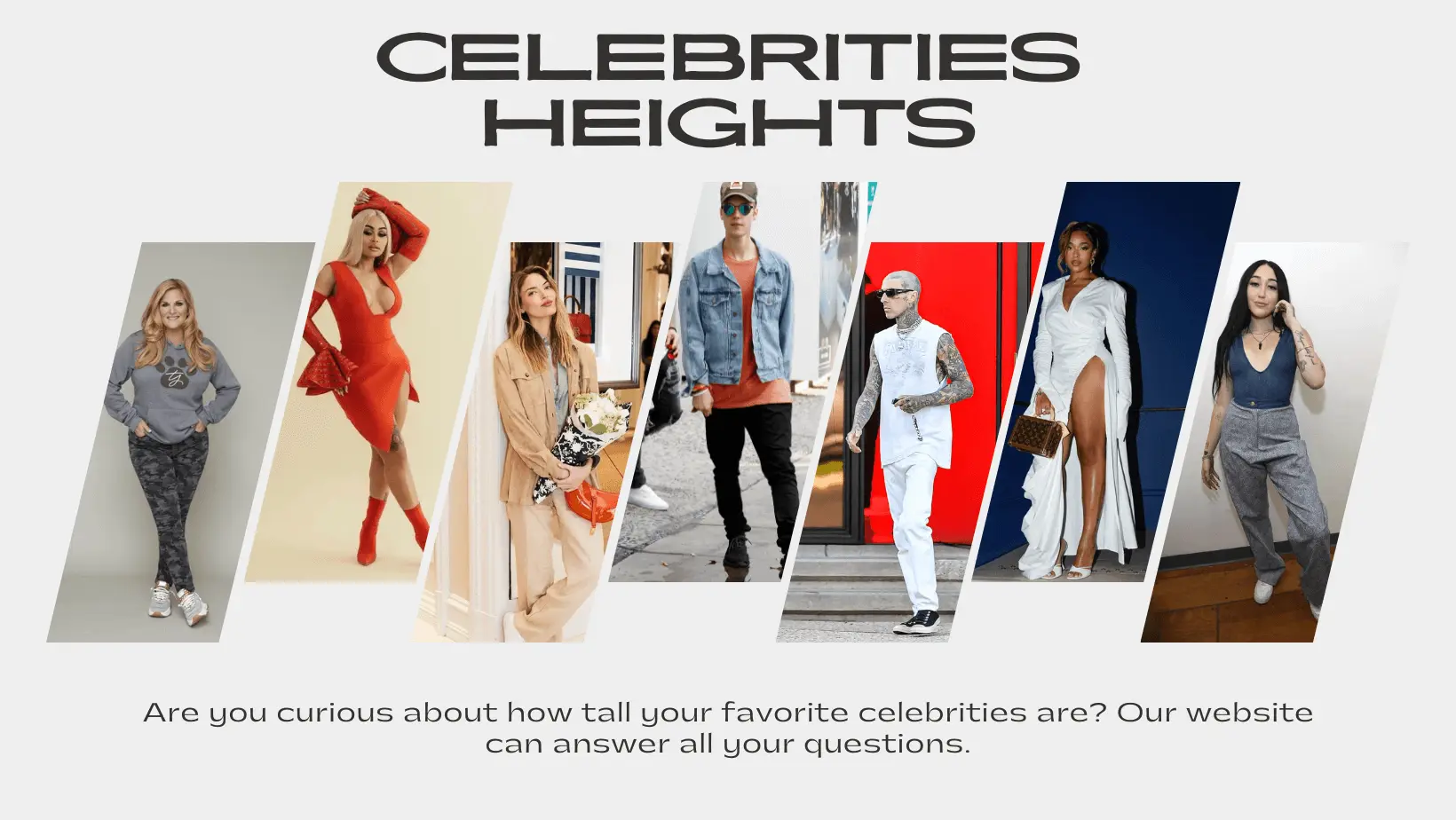 celebrity heights